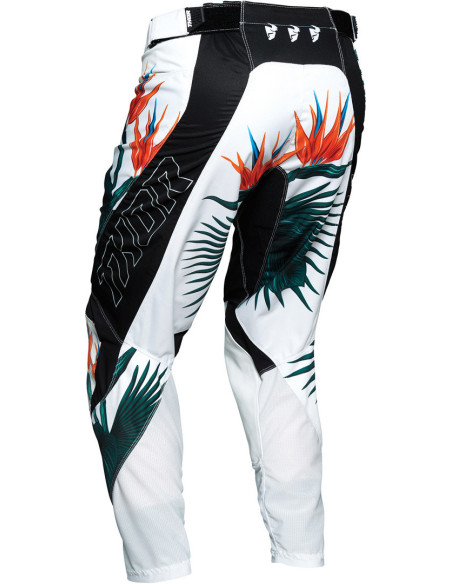 Pantalon cross enfant Thor 2021 Pulse Tropix - Blanc