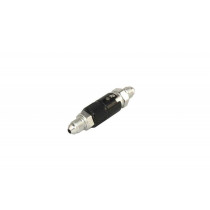 Raccord rapide pour durite de frein en aluminium ACCOSSATO - noir - Filetage 3/8'' - 24