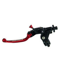 Levier d'embrayage repliable RST + cocotte ACCOSSATO - Rouge - Empattement 32mm
