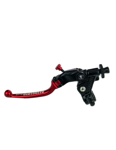 Levier d'embrayage repliable RST + cocotte ACCOSSATO - Rouge - Empattement 32mm