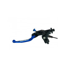 Levier d'embrayage repliable + cocotte avec contacteur ACCOSSATO - Bleu