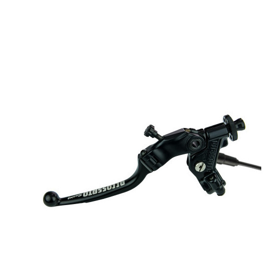 Levier d'embrayage repliable RST + cocotte ACCOSSATO - Noir - Capteur inclus - Empattement 24mm