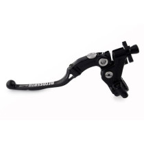 Levier d'embrayage repliable + cocotte Racing ACCOSSATO - Noir - Empattement 24mm
