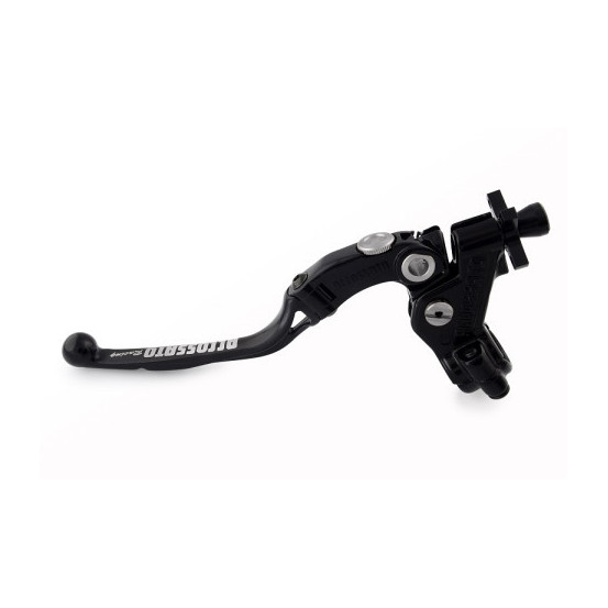 Levier d'embrayage repliable + cocotte Racing ACCOSSATO - Noir - Empattement 24mm