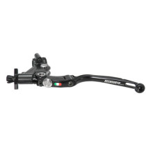 Levier d'embrayage repliable RST + cocotte Racing ACCOSSATO - Noir - Emplacement pour capteur - Empattement 32mm