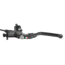 Levier d'embrayage repliable Revolution + cocotte ACCOSSATO - Noir - Capteur inclus - Empattement 24mm