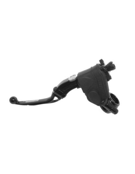 Levier d'embrayage repliable + cocotte ACCOSSATO - Motocross / Dirtbike - Noir - Empattement 29mm