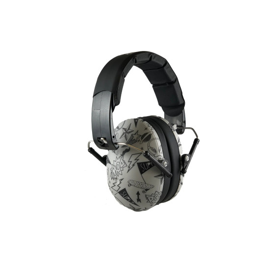 Casque anti bruit BANZ pour enfants à partir de 3 ans et plus - Graffiti