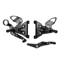 Commandes reculées BONAMICI RACING - Sélection classique ou inversée - BMW S 1000 RR 2019-2023
