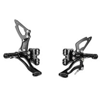 Commandes reculées BONAMICI RACING - Sélection classique ou inversée - SUZUKI 1000 GSXR 2005-2006