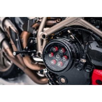 Carter d'embrayage transparent CNC RACING - DUCATI embrayage à sec 2