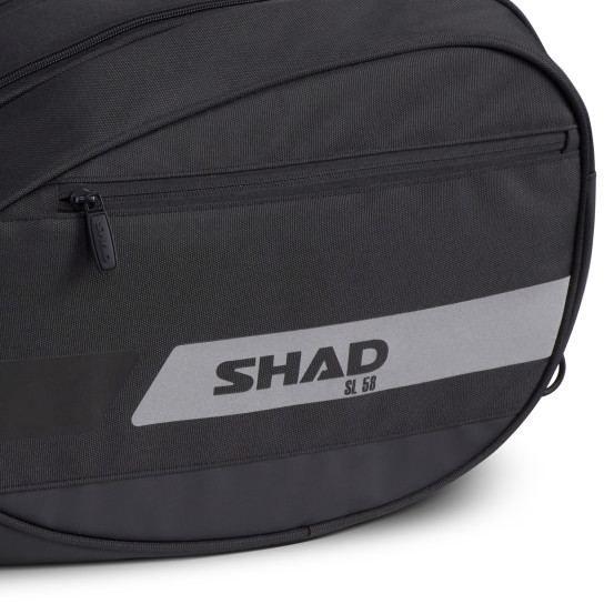 Sacoches cavalières extensibles SHAD SL58 46 à 58L