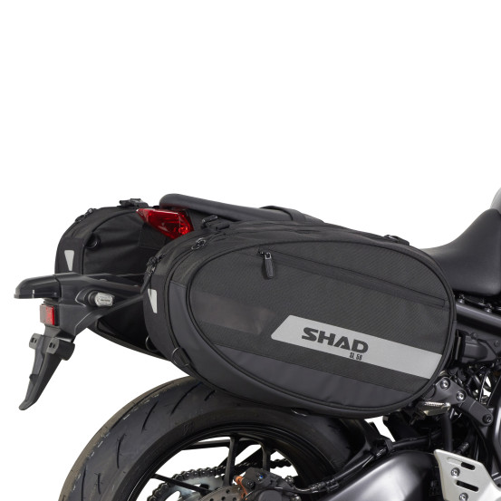 Sacoches cavalières extensibles SHAD SL58 46 à 58L