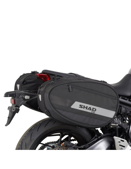 Sacoches cavalières extensibles SHAD SL58 46 à 58L