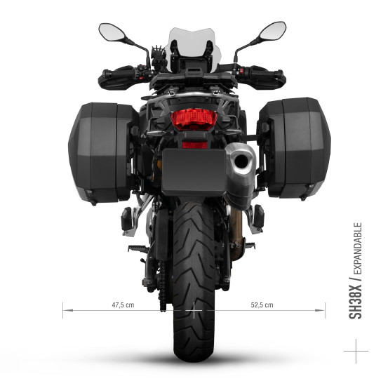 Supports valises latérales SHAD 3P System BMW F750 GS 2018-2026 / F800 GS 2024-2026 / F850 GS 2018-2026