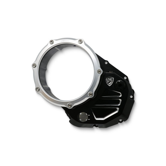 Carter d'embrayage transparent CNC RACING - DUCATI embrayage à huile
