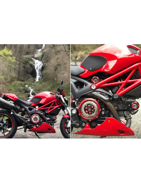 Carters de courroies transparents CNC RACING - DUCATI