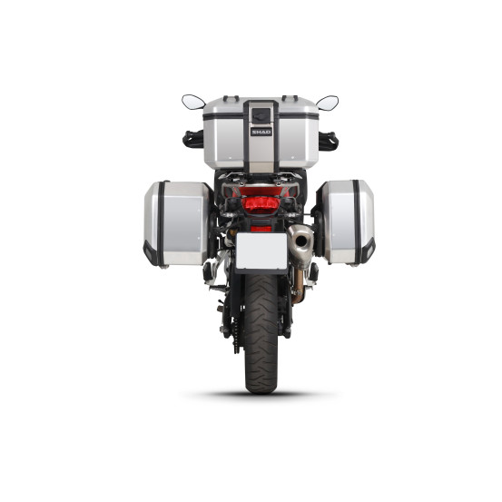 Supports valises latérales SHAD 4P System BMW F800 / F900 GS 2024-2026 / F750GS / F850GS / Adventure 2018-2026