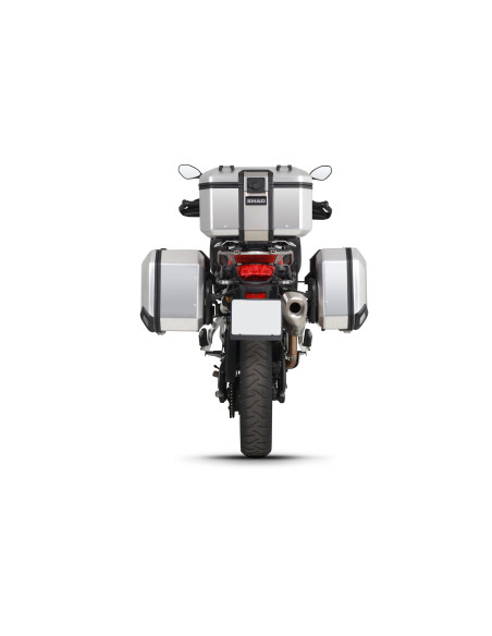 Supports valises latérales SHAD 4P System BMW F800 / F900 GS 2024-2026 / F750GS / F850GS / Adventure 2018-2026