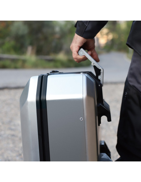 Valise latérale gauche SHAD TR47L Terra Aluminium
