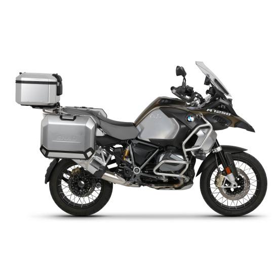 Supports valises latérales SHAD 4P System BMW R1200GS / R1200GS Adventure 2013-2018 / R1250GS / R1250GS Adventure 2019-2026