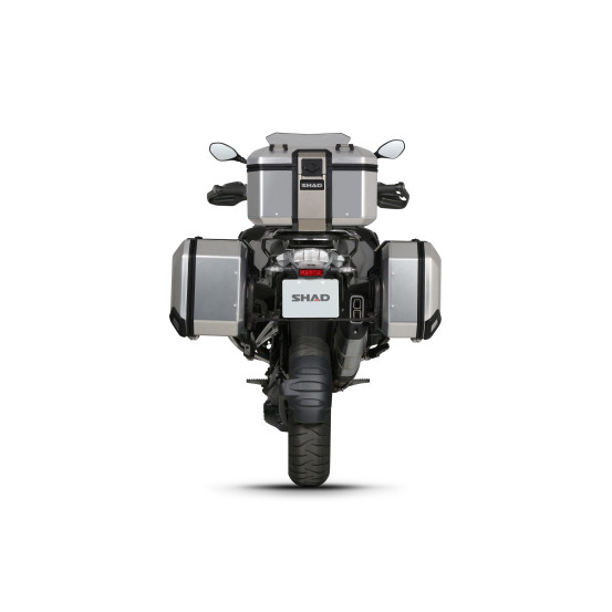 Supports valises latérales SHAD 4P System BMW R1200GS / R1200GS Adventure 2013-2018 / R1250GS / R1250GS Adventure 2019-2026
