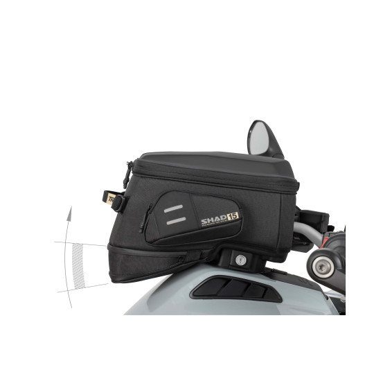 Sacoche de réservoir SHAD Click System Terra TR15CL