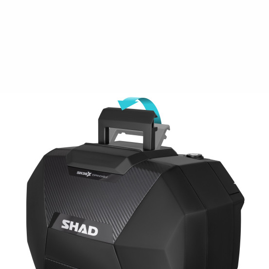 Valises latérales extensibles SHAD SH38X Carbone