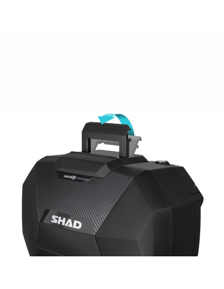 Valises latérales extensibles SHAD SH38X Carbone