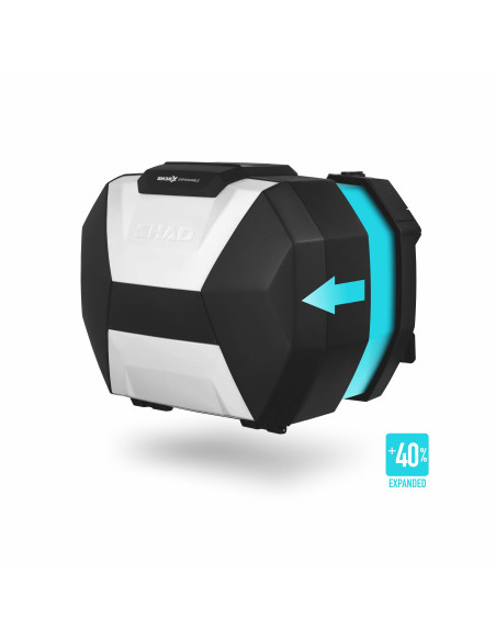 Valises latérales extensibles SHAD SH38X Aluminium