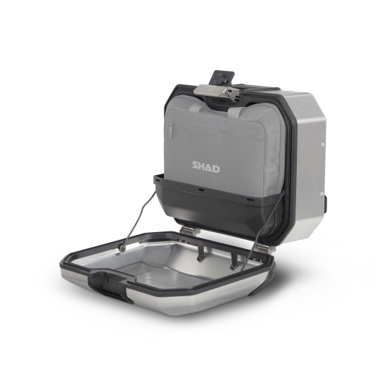 Valise latérale gauche SHAD TR36L Terra Aluminium