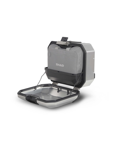 Valise latérale gauche SHAD TR36L Terra Aluminium