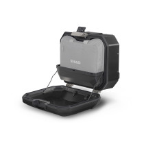 Valise latérale gauche SHAD TR36L Terra Black Edition Aluminium 2