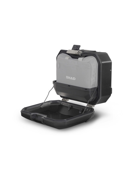 Valise latérale gauche SHAD TR36L Terra Black Edition Aluminium