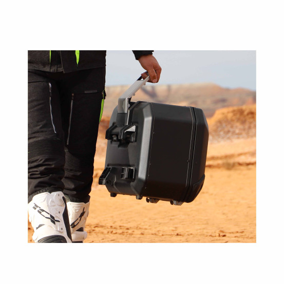 Valise latérale gauche SHAD TR36L Terra Black Edition Aluminium