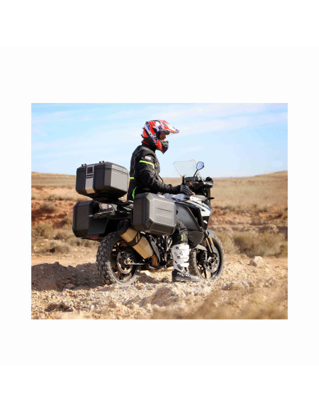 Valise latérale gauche SHAD TR36L Terra Black Edition Aluminium