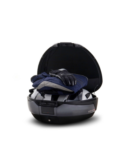 Top Case SHAD SH48 Gris foncé / noir