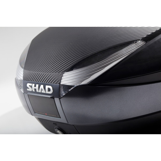 Top Case SHAD SH48 Gris foncé / noir