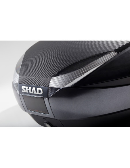 Top Case SHAD SH48 Gris foncé / noir