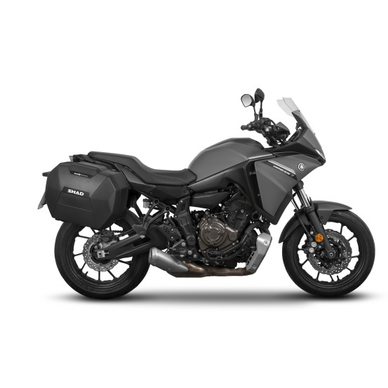Supports valises latérales SHAD 3P System Yamaha MT 07 Tracer 2016-2025