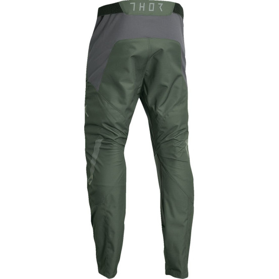 Pantalon cross Thor Terrain in the boot - Kaki army Gris