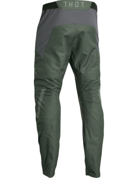 Pantalon cross Thor Terrain in the boot - Kaki army Gris