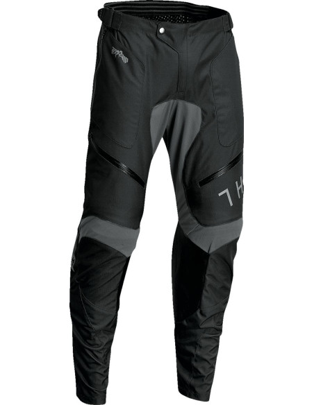 Pantalon cross Thor Terrain in the boot - Noir Gris