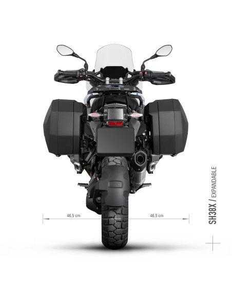 Supports valises latérales SHAD 3P System BMW R1300GS 2023-2026