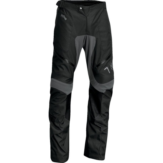 Pantalon cross Thor Terrain over the boot - Noir Gris