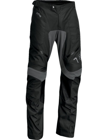 Pantalon cross Thor Terrain over the boot - Noir Gris