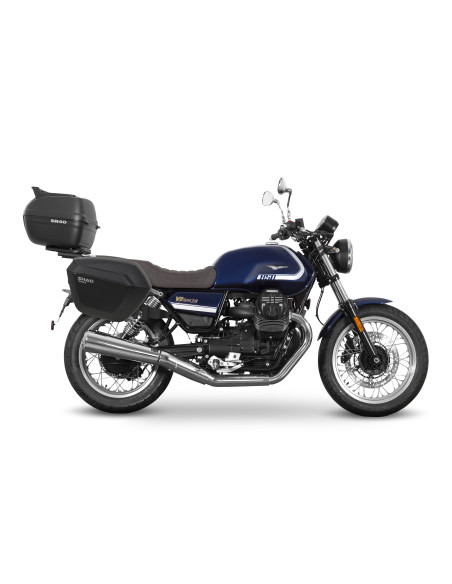 Supports valises latérales SHAD 3P System Moto Guzzi 850 V7 Stone / Corsa / Ten / Special Edition 2023-2026