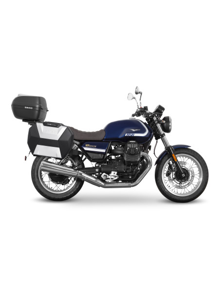 Supports valises latérales SHAD 3P System Moto Guzzi 850 V7 Stone / Corsa / Ten / Special Edition 2023-2026