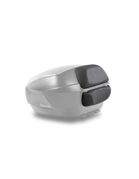 Top Case SHAD SH48 (capot Carbone + dosseret)
