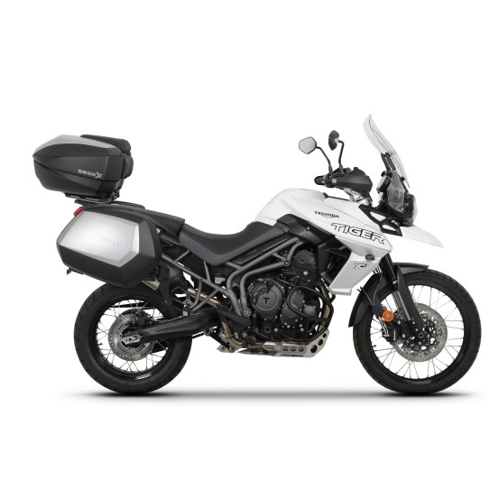 Supports valises latérales SHAD 4P System Triumph Tiger 800 XC / XR / XRX 2011-2024